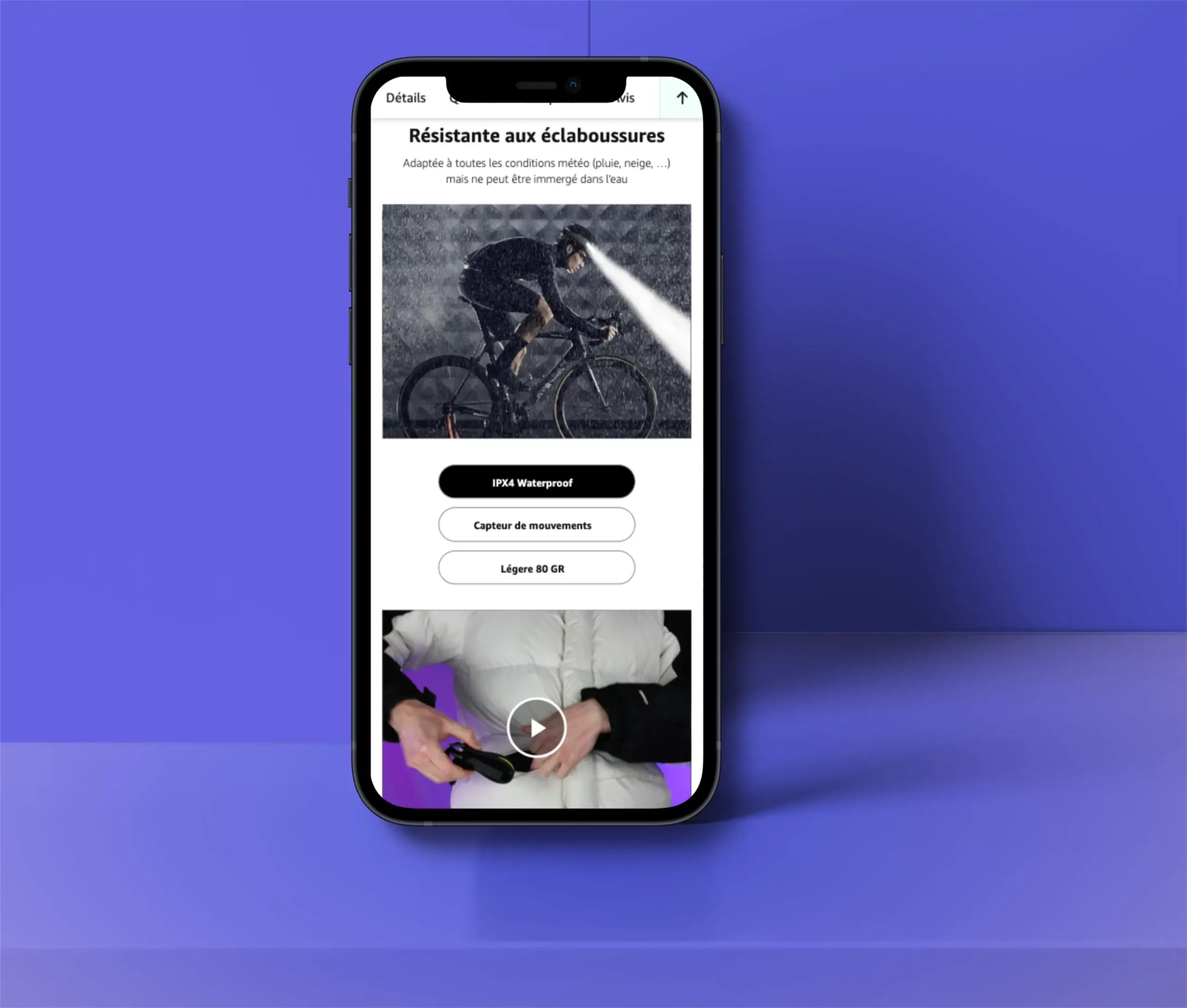Boutique Amazon de Dealeez sur un téléphone portable